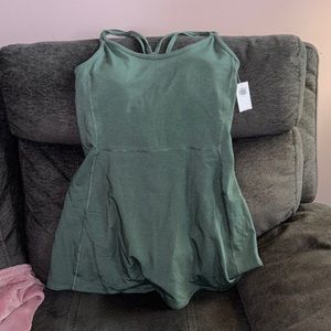 Light Green , size medium Old Navy Active Dress with built-in shorts